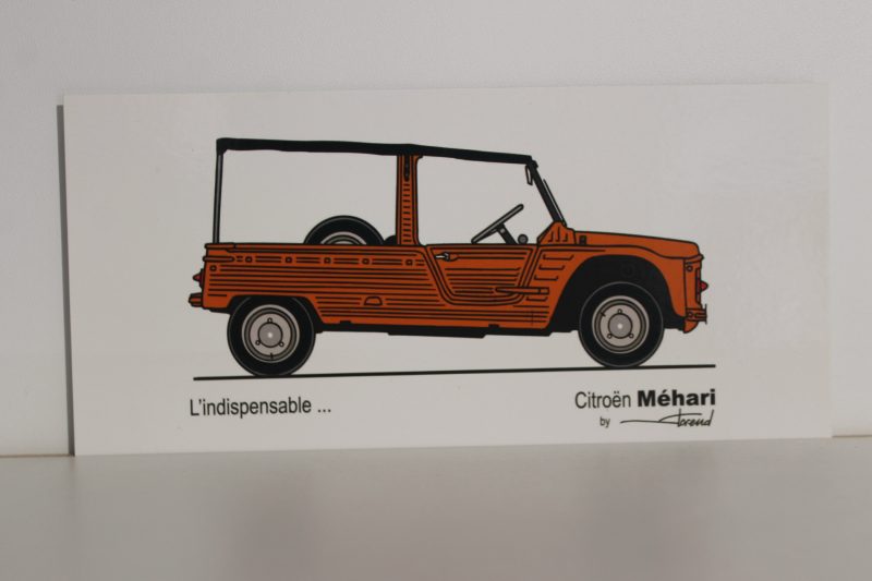 Carte Postale - Citroën Mehari - L'indispensable
