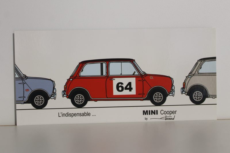 Carte Postale - Mini Cooper - L'indispensable