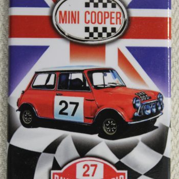 Magnet - Mini Cooper-  Rallye Monte-Carlo #27