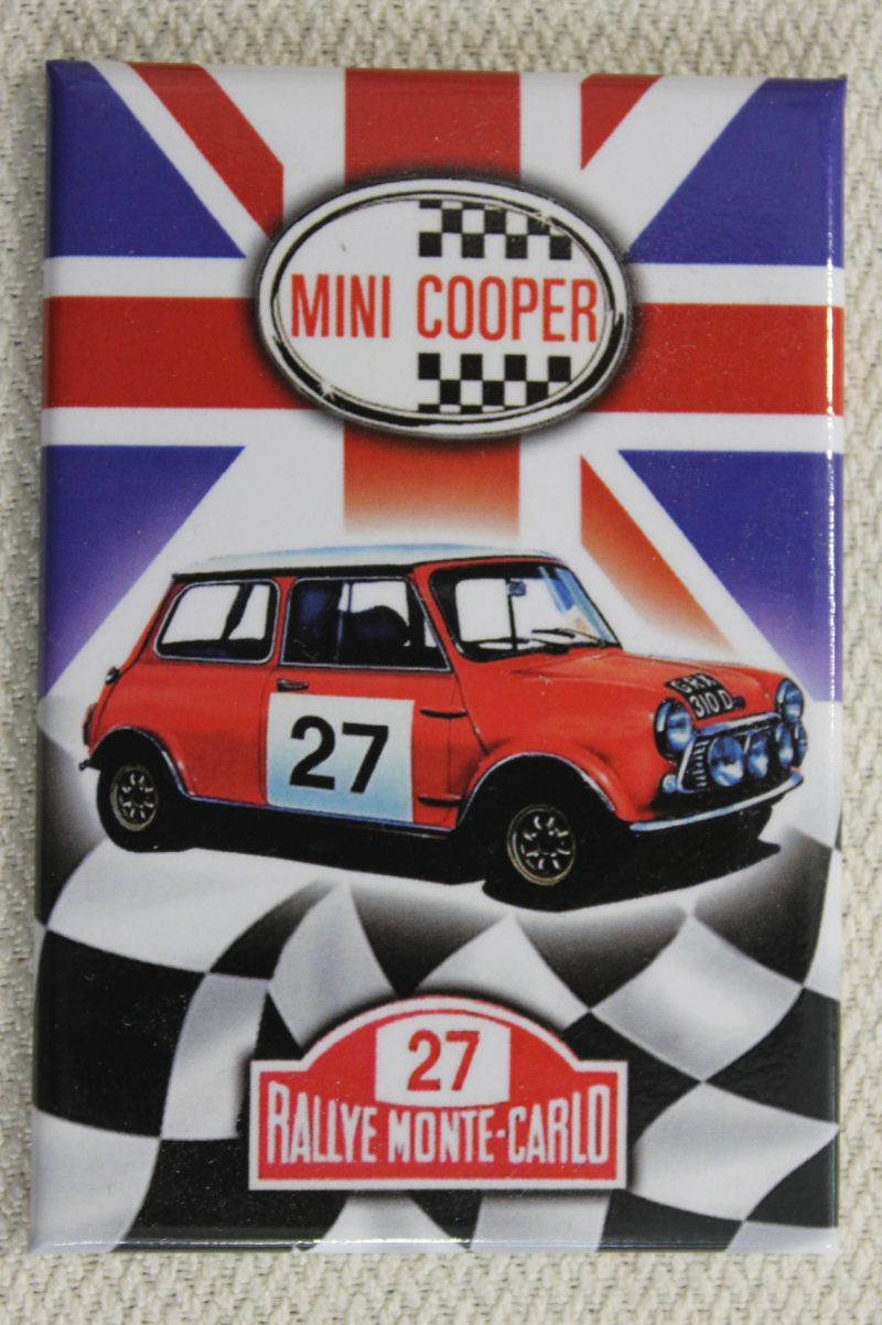 Magnet - Mini Cooper-  Rallye Monte-Carlo #27