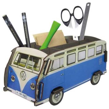 Boite à Stylos - VW T1 - Bleu