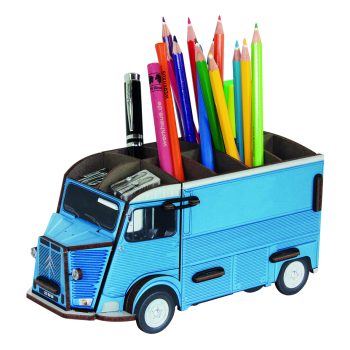 Boite à Stylos - Type H - Bleu