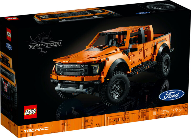 LEGO Technic 42126 - Ford F-150 Raptor - Around Cars