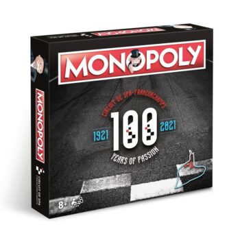 Jeu de société - Monopoly - Edition spéciale 100 ans du circuit de Spa-Francorchamps