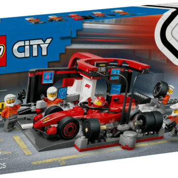 LEGO City 60443 - F1 - Stand Ferrari