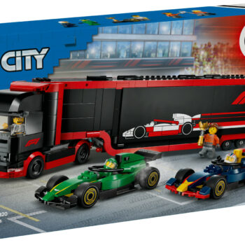 LEGO City 60445 - Camion F1 avec F1 RB20 et AMR24