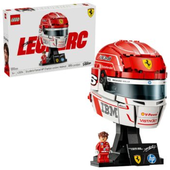 LEGO EDITIONS 43014 - Casque de Charles Leclerc - Scuderia Ferrari HP