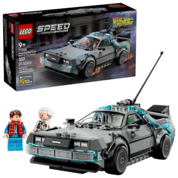 LEGO SPEED CHAMPIONS 77256 - Delorean du Film Retour vers le futur
