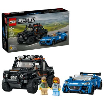 LEGO Speed Champions 77264 - Jaguar F-Type Project 7 & Land Rover Defender Classic
